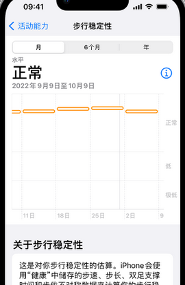 长丰iPhone手机维修如何在iPhone开启'步行稳定性通知'