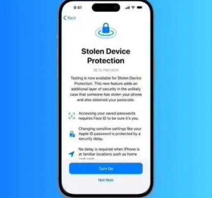 长丰苹果授权维修店分享被盗设备保护功能开启方法 