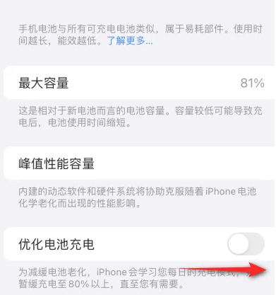 长丰苹果15维修分享iPhone15充电到80%就充不进电了怎么办 