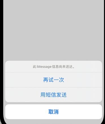 长丰apple维修iPhone上无法正常发送iMessage信息