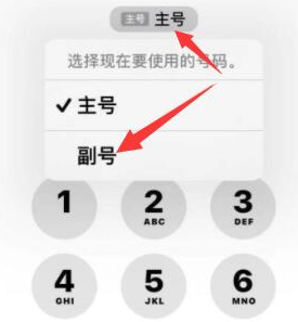 长丰苹果14维修店分享iPhone 14 Pro Max使用副卡打电话的方法 